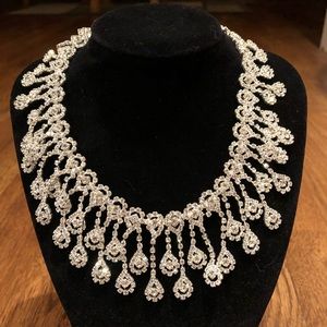 Vintage Statement Crystal Necklace *SEE DESCRIPTION*